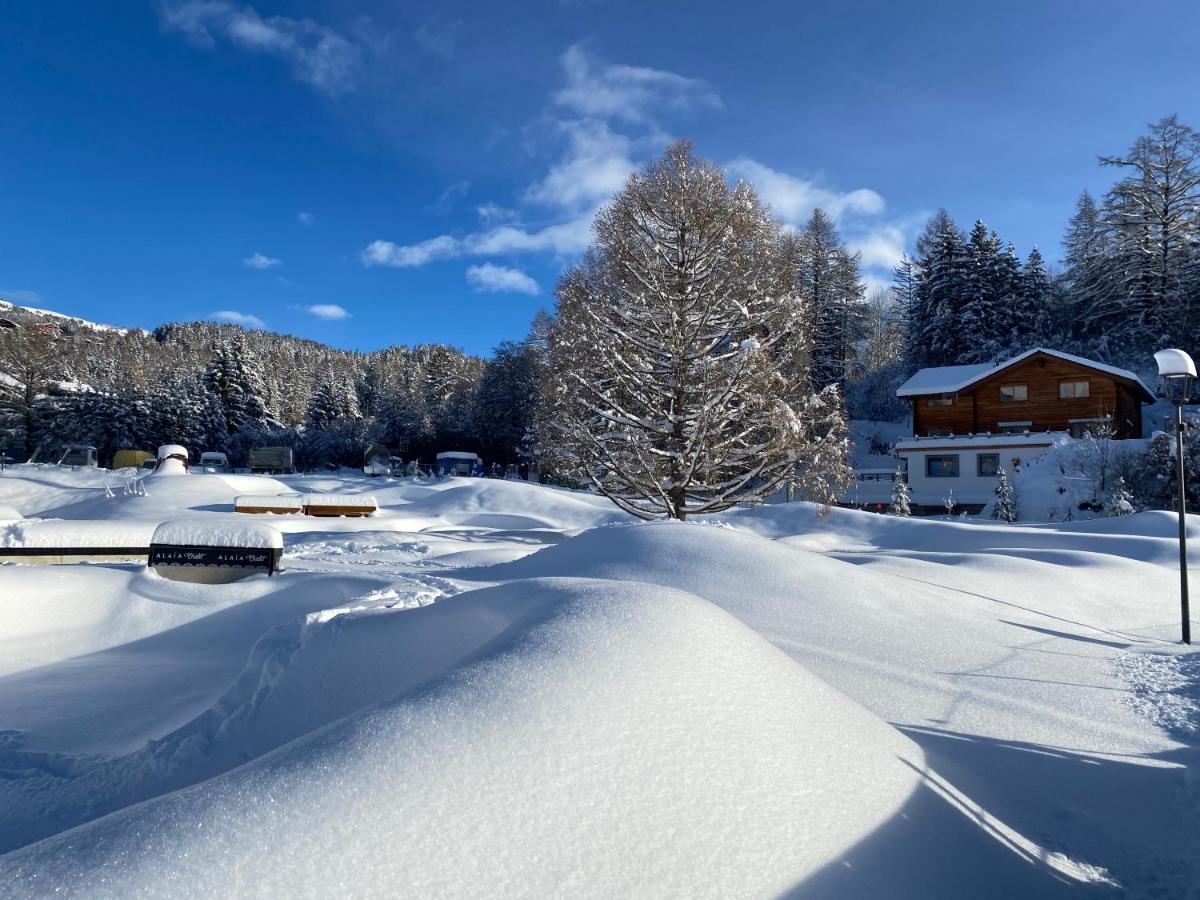 Chalet Aigle Apartment Crans-Montana Bagian luar foto